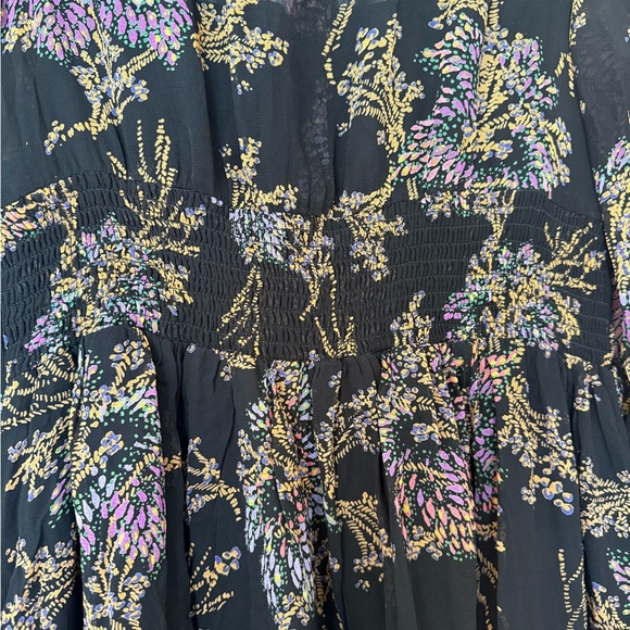 Floral Black Dress - Picture 6 of 7